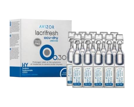 Avizor Lacrifresh ocu-dry 0,3% Unidose Benetzung - 20x0,4ml