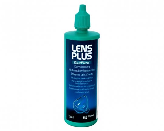 LensPlus OcuPure Kochsalzlösung - 120ml
