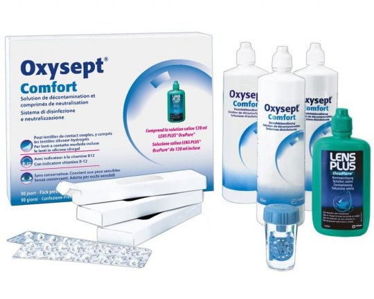 Oxysept Comfort Premiumpack (90 applications)