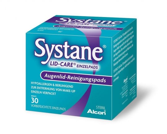 Systane LidCare cleansing wipes - 30 pieces