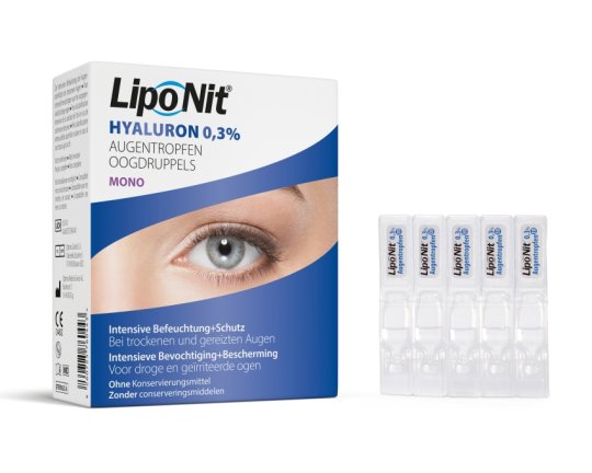 Lipo Nit Hyaluron 0,3% Augentropfen MONO - 30x0,4ml