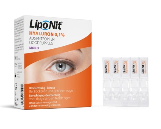 Lipo Nit Hyaluron 0,1% Augentropfen MONO - 30x0,4ml