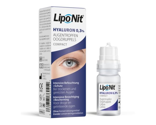 Lipo Nit Hyaluron 0.3% eye drops COMPACT - 10ml