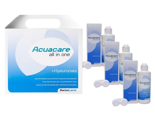 Acuacare All In One Economy Pack 3x360ml