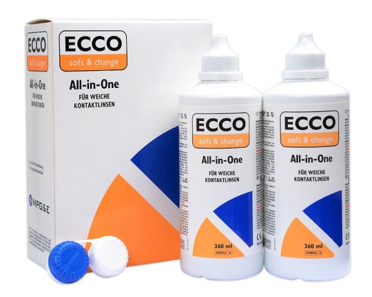ECCO Soft &amp; Change All-in-One 2x360ml