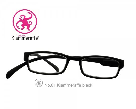 Reading glasses Klammeraffe no. 01 - black