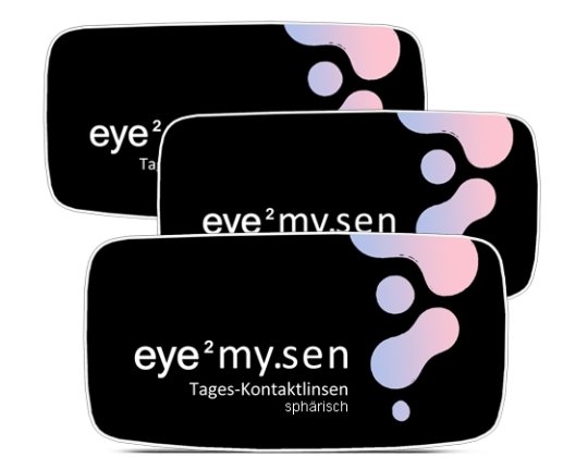 eye2 MY.SEN Tages-Kontaktlinsen Sphärisch 90er-Pack