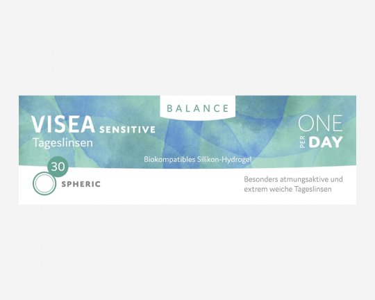 VISEA Sensitive Balance daily lenses Spheric 30-pack