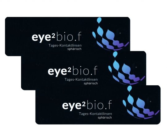 eye2 BIO.F Tages-Kontaktlinsen Sphärisch 90er-Pack