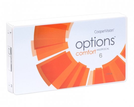 Options Comfort Multifocal 6-pack