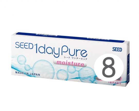 Seed 1dayPure moisture 8-pack