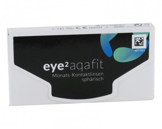 eye2 AQAFIT Monats-Kontaktlinsen Sphärisch 6er-Pack