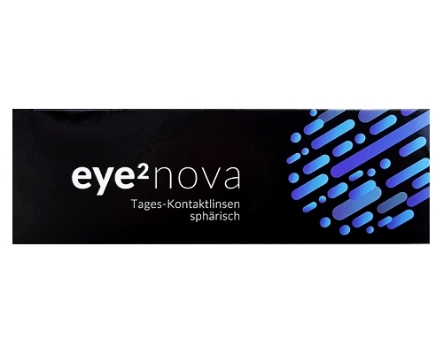 eye2 NOVA Tages-Kontaktlinsen Sphärisch 30er-Pack