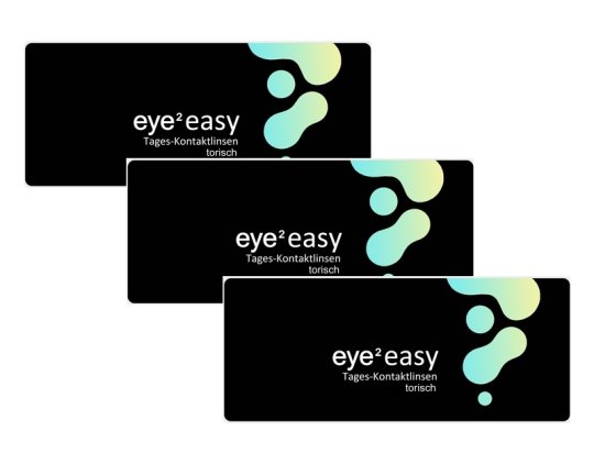 eye2 EASY daily contact lenses toric 90-pack