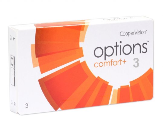 Options Comfort+ 3-pack