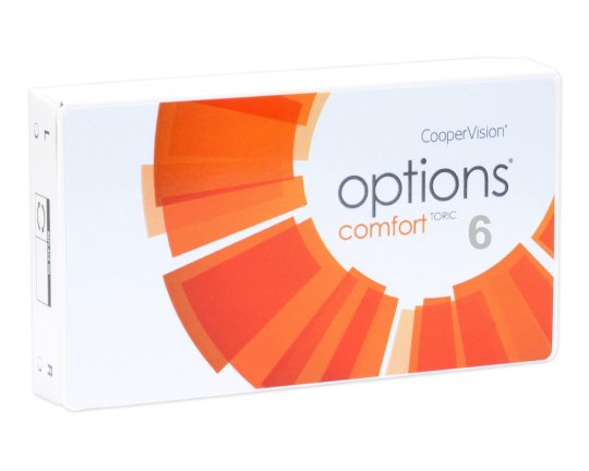 Options Comfort+ Toric 6-pack ( 2x3-pack)