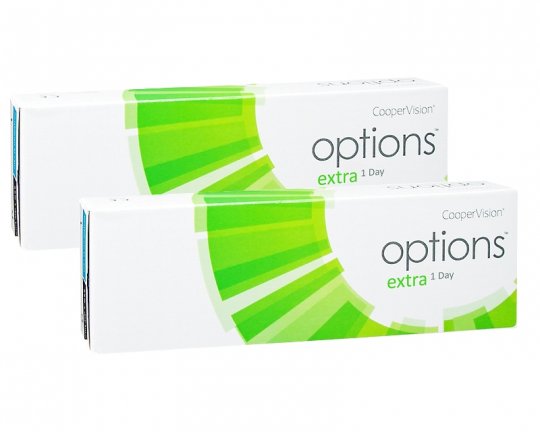 Options 1-Day Extra 2x30-Pack