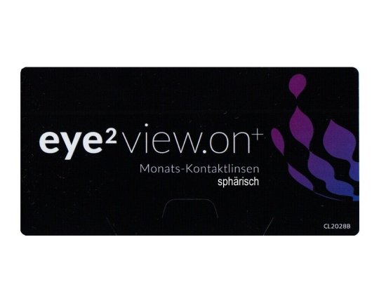 eye2 VIEW.ON+ Monats-Kontaktlinsen Sphärisch 6er-Pack
