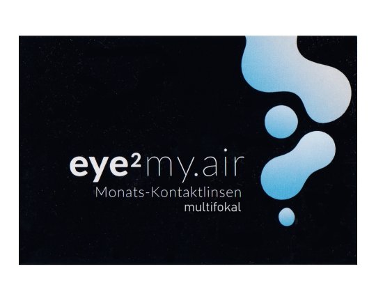 eye2 MY.AIR Monthly Contact Lenses Multifocal 3-Pack
