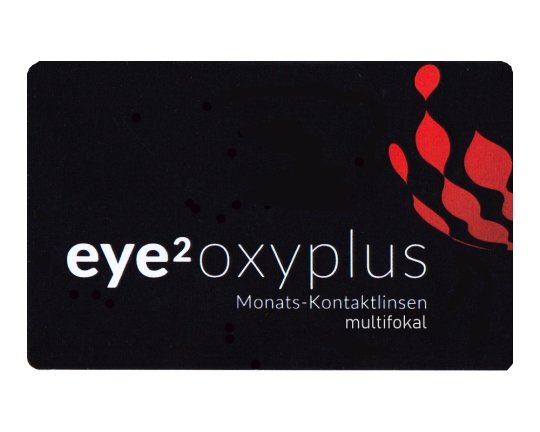 eye2 OXYPLUS monthly multifocal contact lenses 3-pack