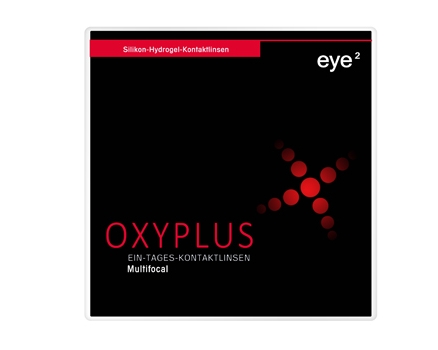eye2 OXYPLUS Tages-Kontaktlinsen Multifocal 90er-Pack