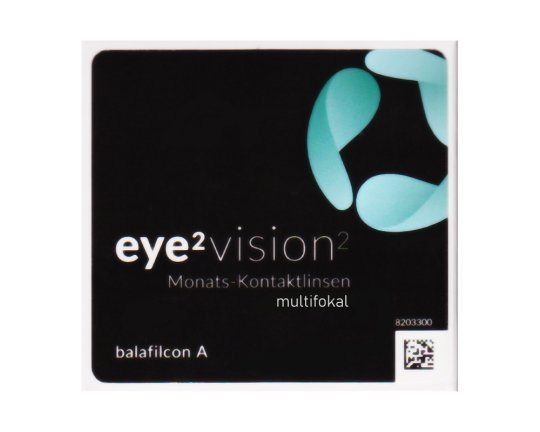 eye2 VISION2 monthly multifocal contact lenses 6-pack