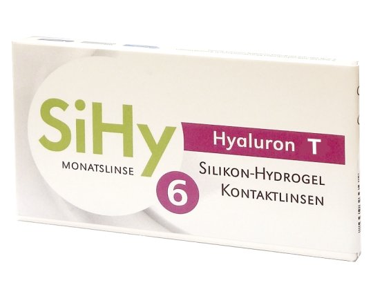 SiHy Hyaluron Toric 6er-Pack