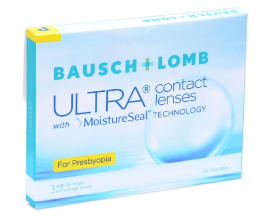 Bausch+Lomb Ultra for Presbyopia 3-pack.