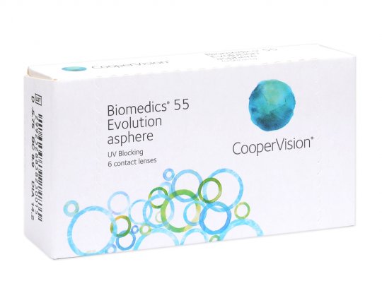 Biomedics 55 Evolution asphere 6er-Pack