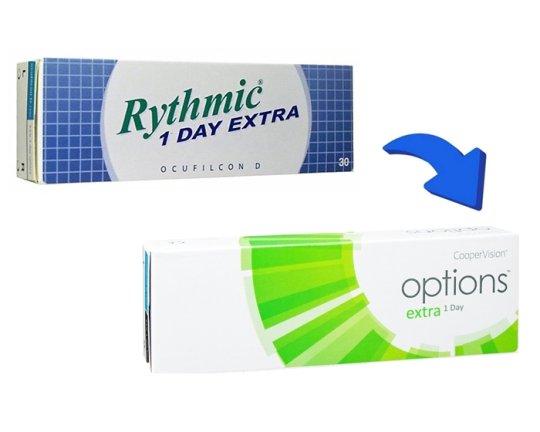 Rythmic 1-Day Extra 30er-Pack