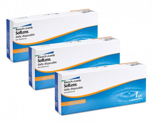 SofLens daily disposable for Astigmatism 90-pack