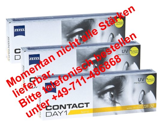 ZEISS Contact Day 1 toric 96-pack