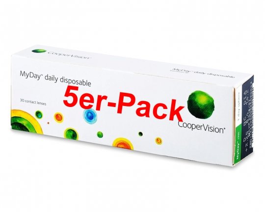 MyDay daily disposable 5-pack