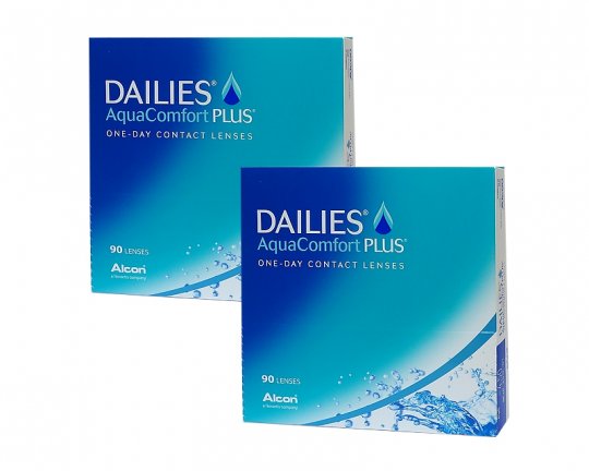 DAILIES AquaComfort Plus 2x90-pack