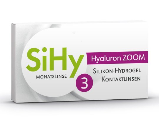 SiHy Hyaluron Zoom 3-pack