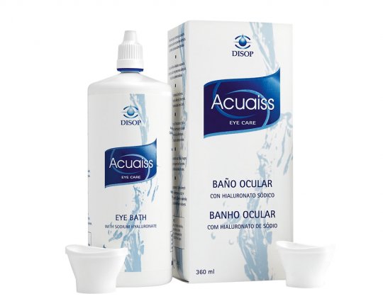 Acuaiss eye bath - 360ml + rinsing bowl