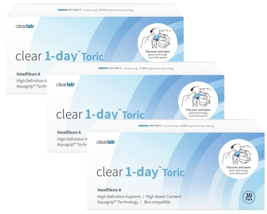 Clear 1-Day toric (Clearlab) 90-pack