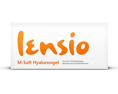 Lensio M-Soft Hyalurongel zoom 3-pack