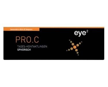 eye2 PRO.C Daily Contact Lenses Spherical 30-Pack